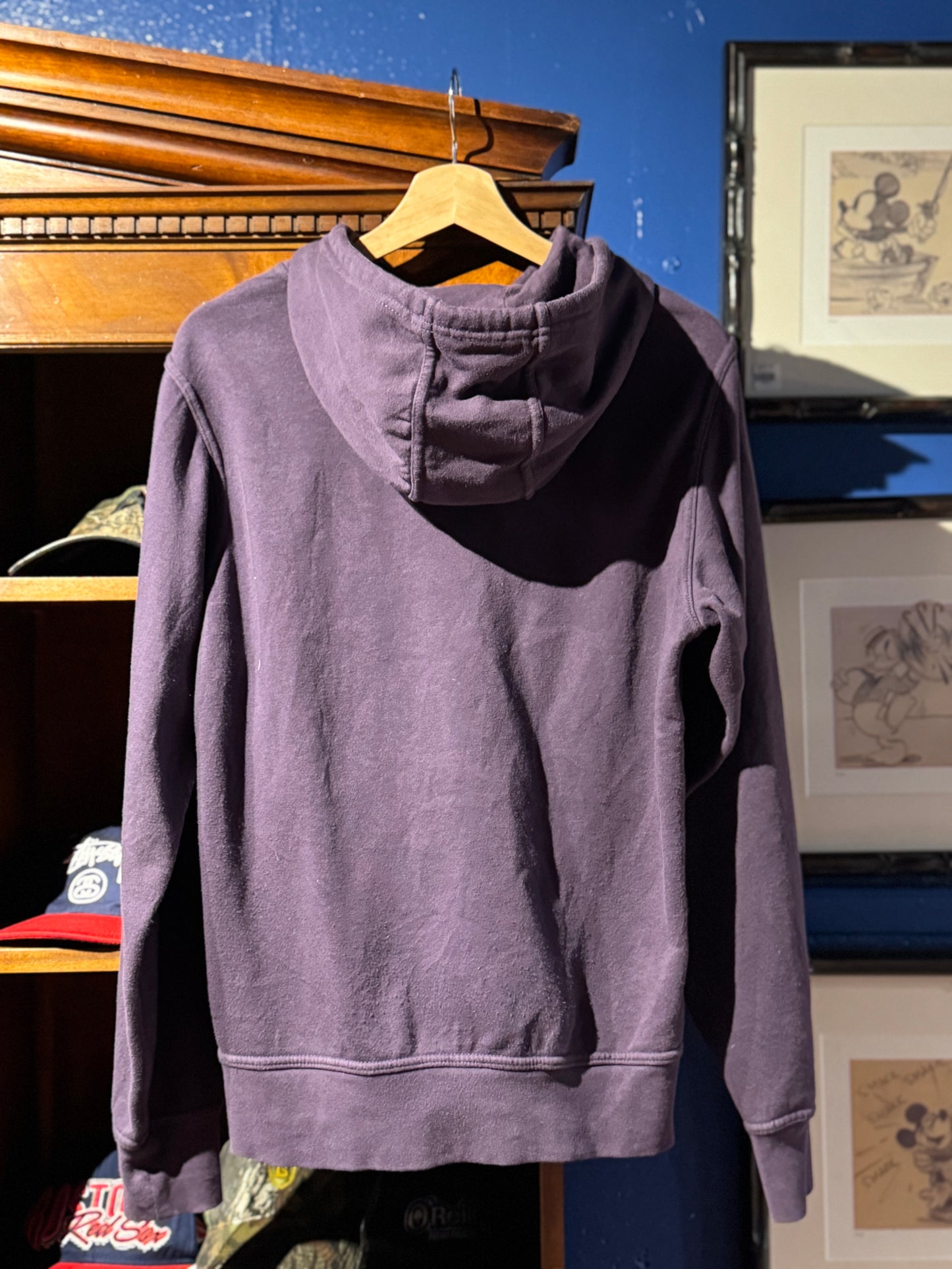 Purple 'The North Face' Hoodie [S]