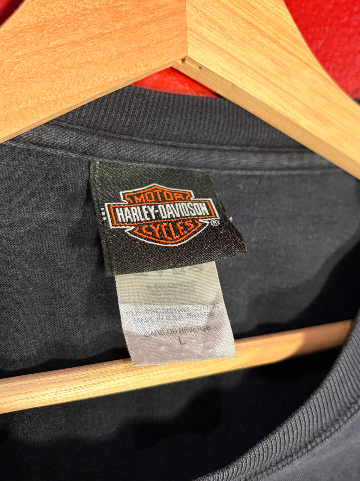 Harley-Davidson Pocket Skull T-Shirt - 2008 [L]