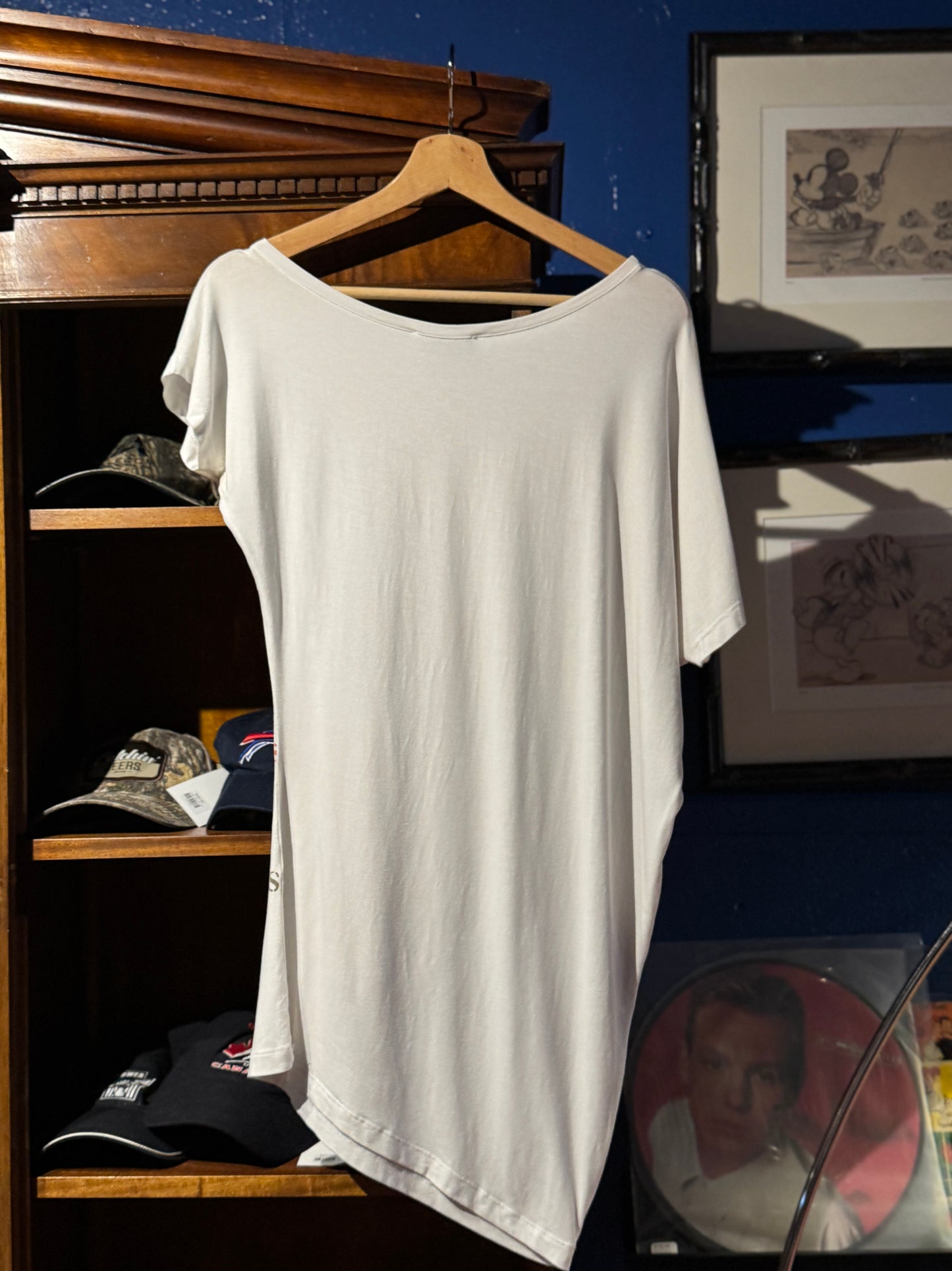 Vintage Italian Krizia Jeans Logo Tee Dress