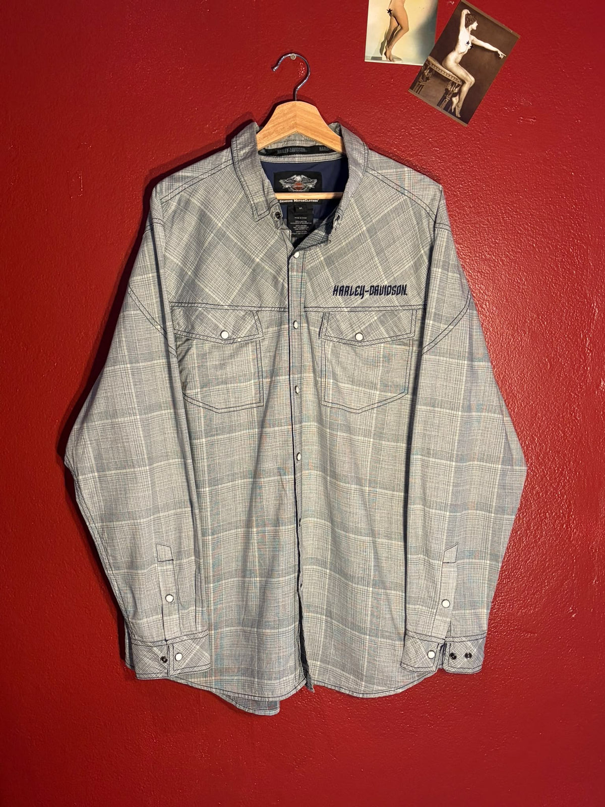 Harley-Davidson Genuine Motorclothes Long-Sleeve Shirt [XL]