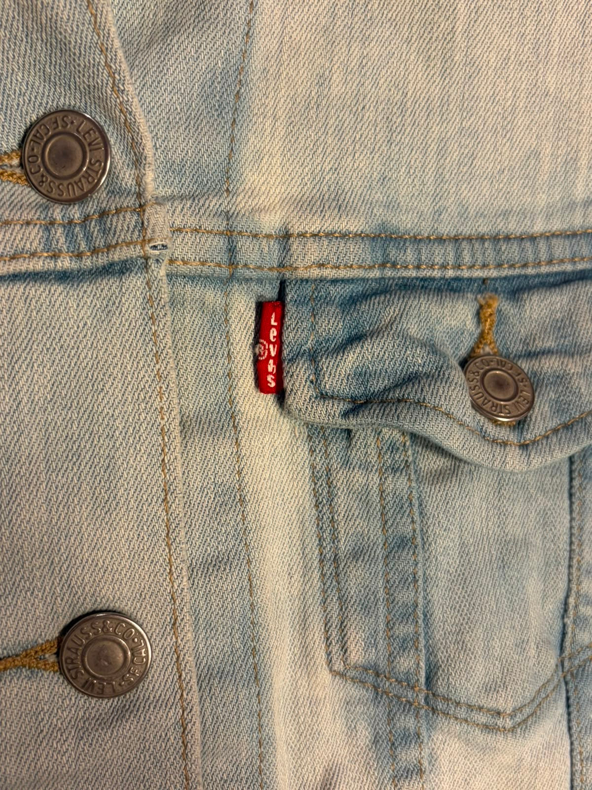 Levi Acid Wash Denim Jacket [XS]