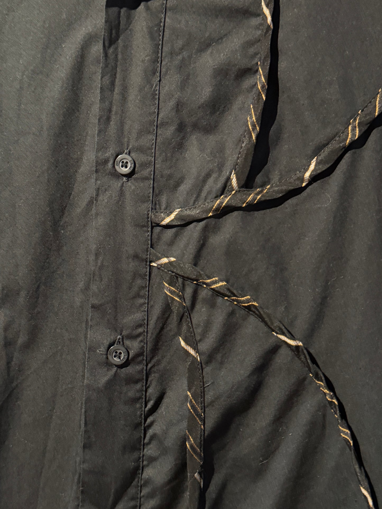 Vintage Just Cavalli Stitched Detail Shirt