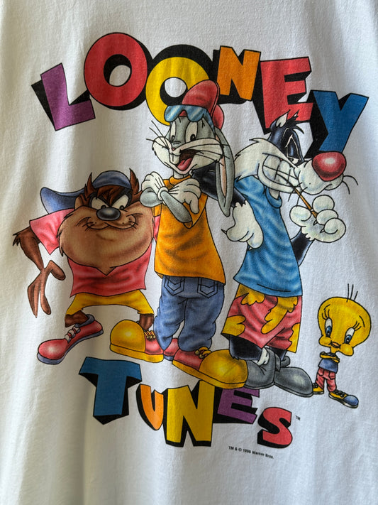 Looney Tunes Character Graphic T-shirt [L]
