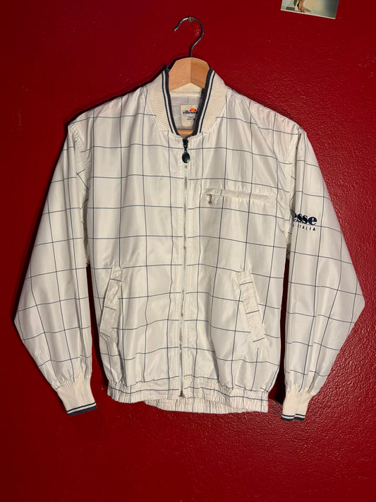 Ellesse Windowpane Track Jacket - Y2K [M]