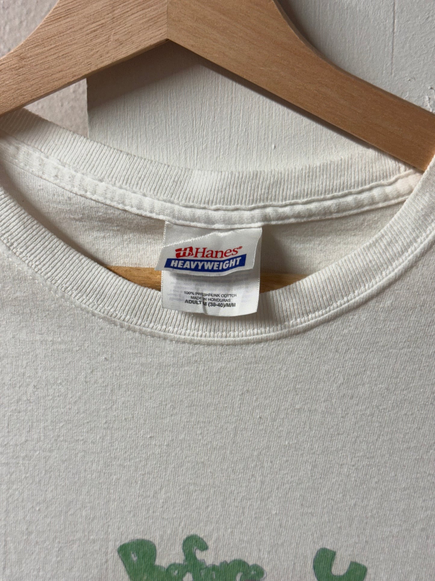 Pray Before You Say White Tee [M]