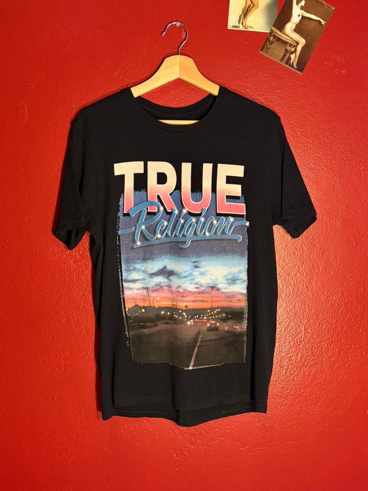 True Religion Sunset Graphic T-Shirt [XS]