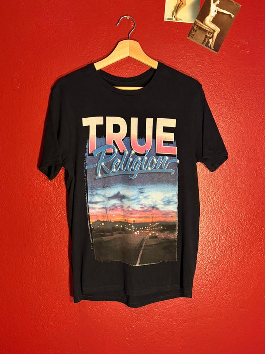 True Religion Sunset Graphic T-Shirt [XS]