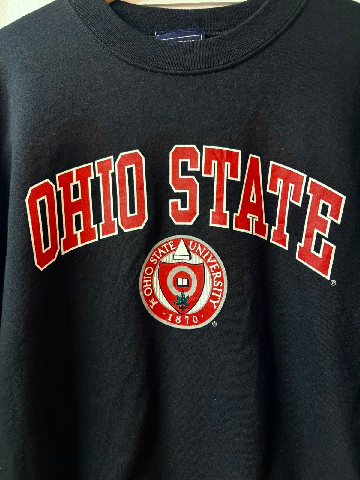 Ohio State Black Crewneck Jumper [M]