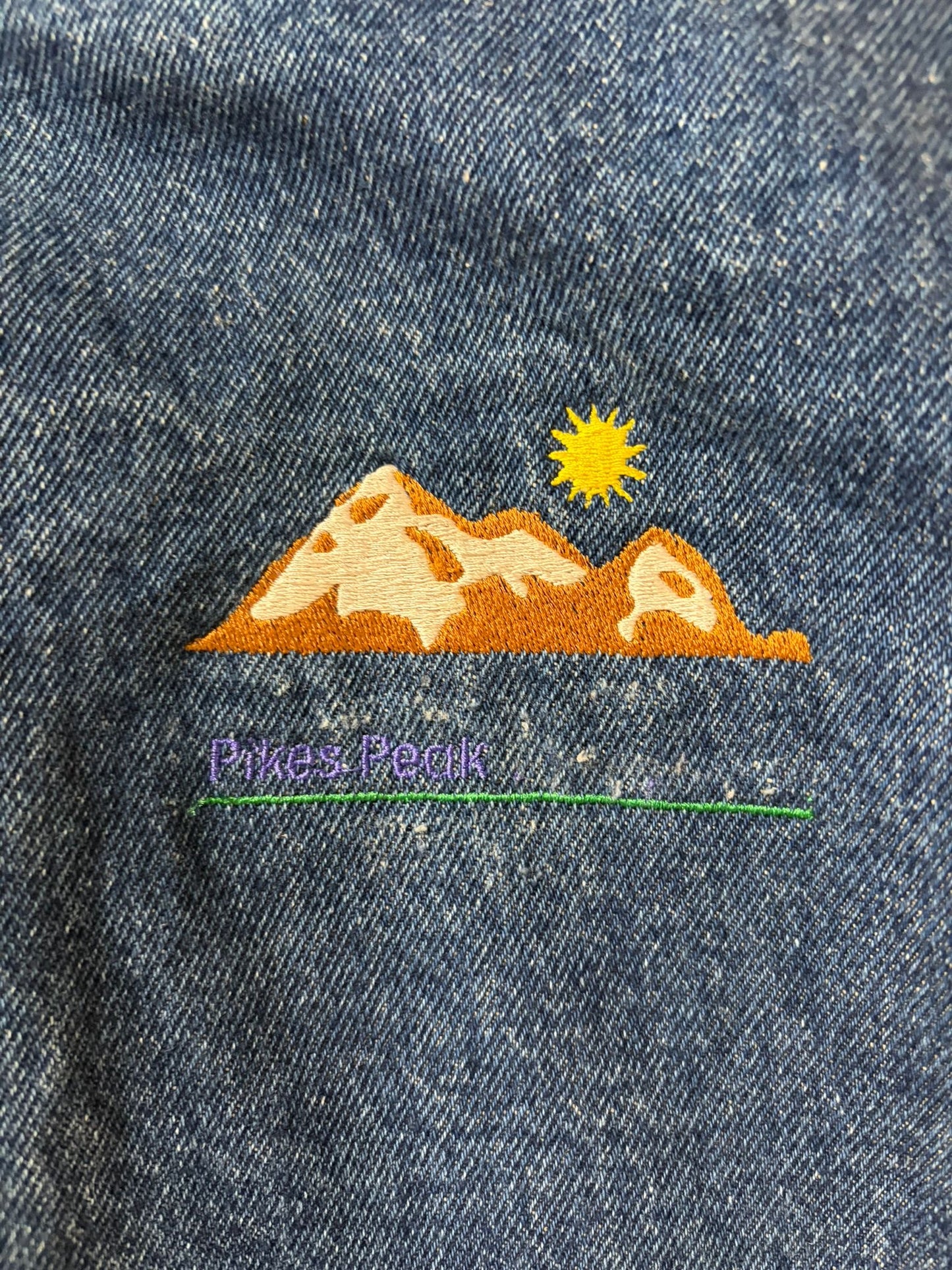 Vintage Three Rivers Denim Varsity Jacket - Made in USA [XL]