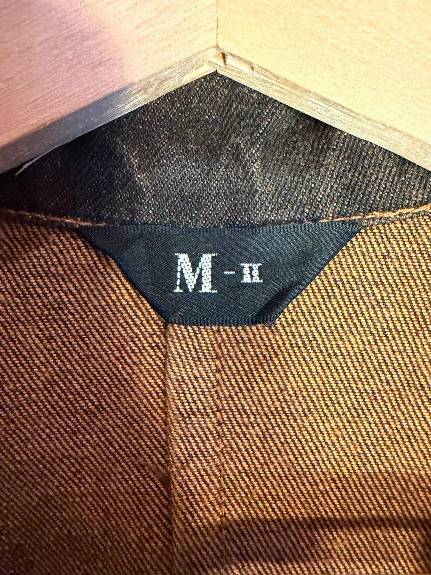 Vintage Dark Wash Denim Blazer - M (AU 10-12)