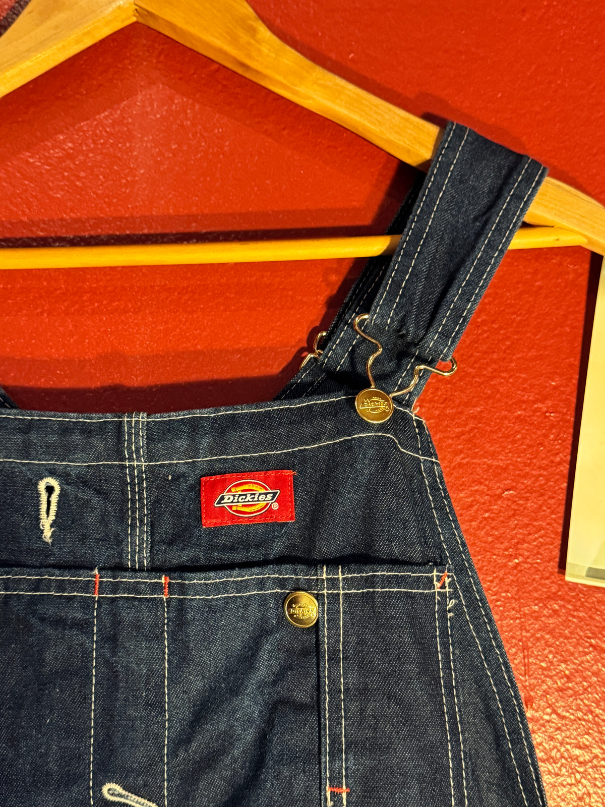 Dickies Denim Bib Overalls (38x36)