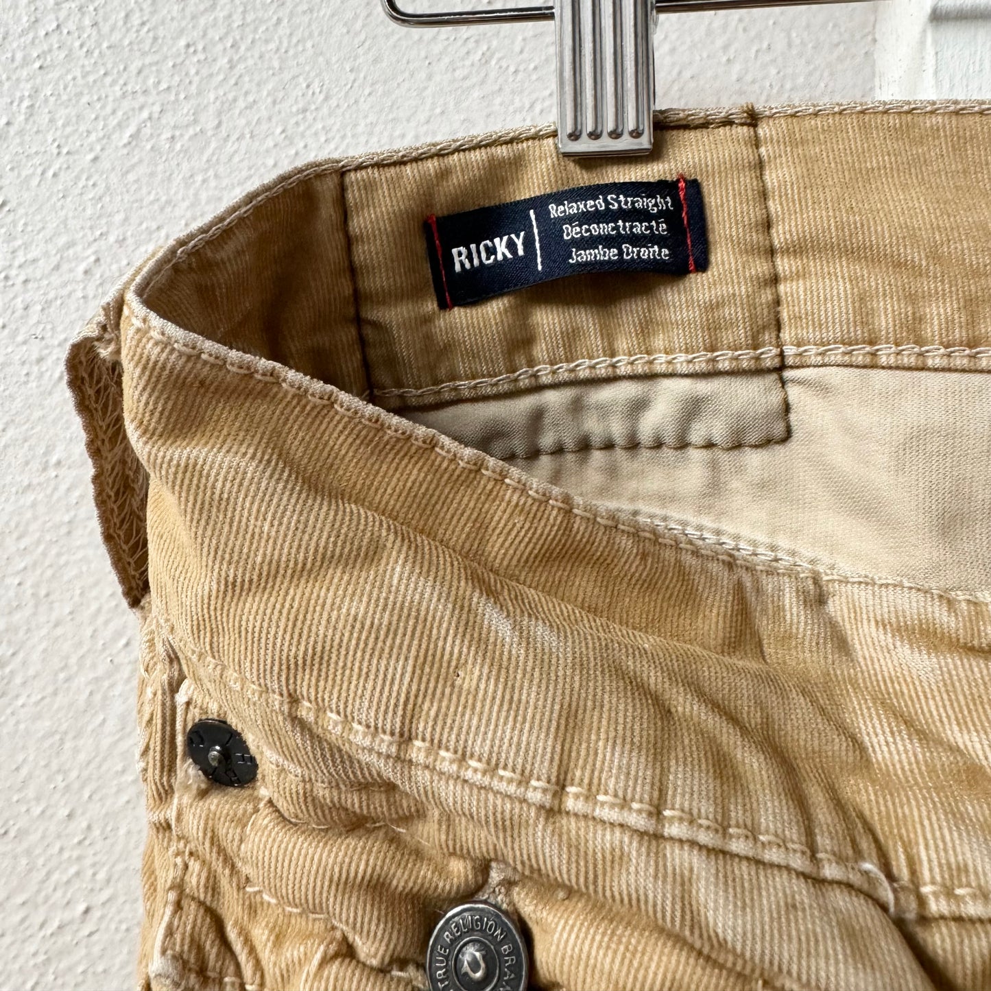 True Religion Corduroy Mens Shorts [34"]