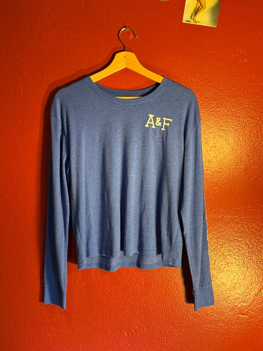 Blue Abercrombie & Fitch Long Sleeve Tee [S]