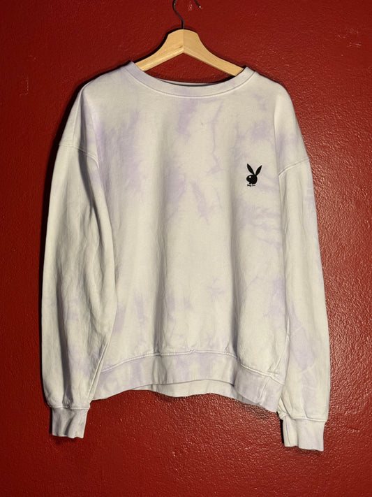Playboy x Missguided Tie Dye Crewneck Sweatshirt - [AU S]