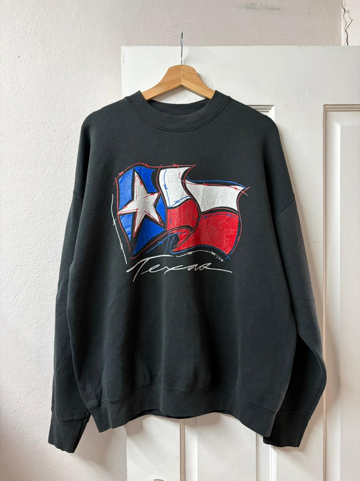 Texas Flag Crewneck Jumper [XL]