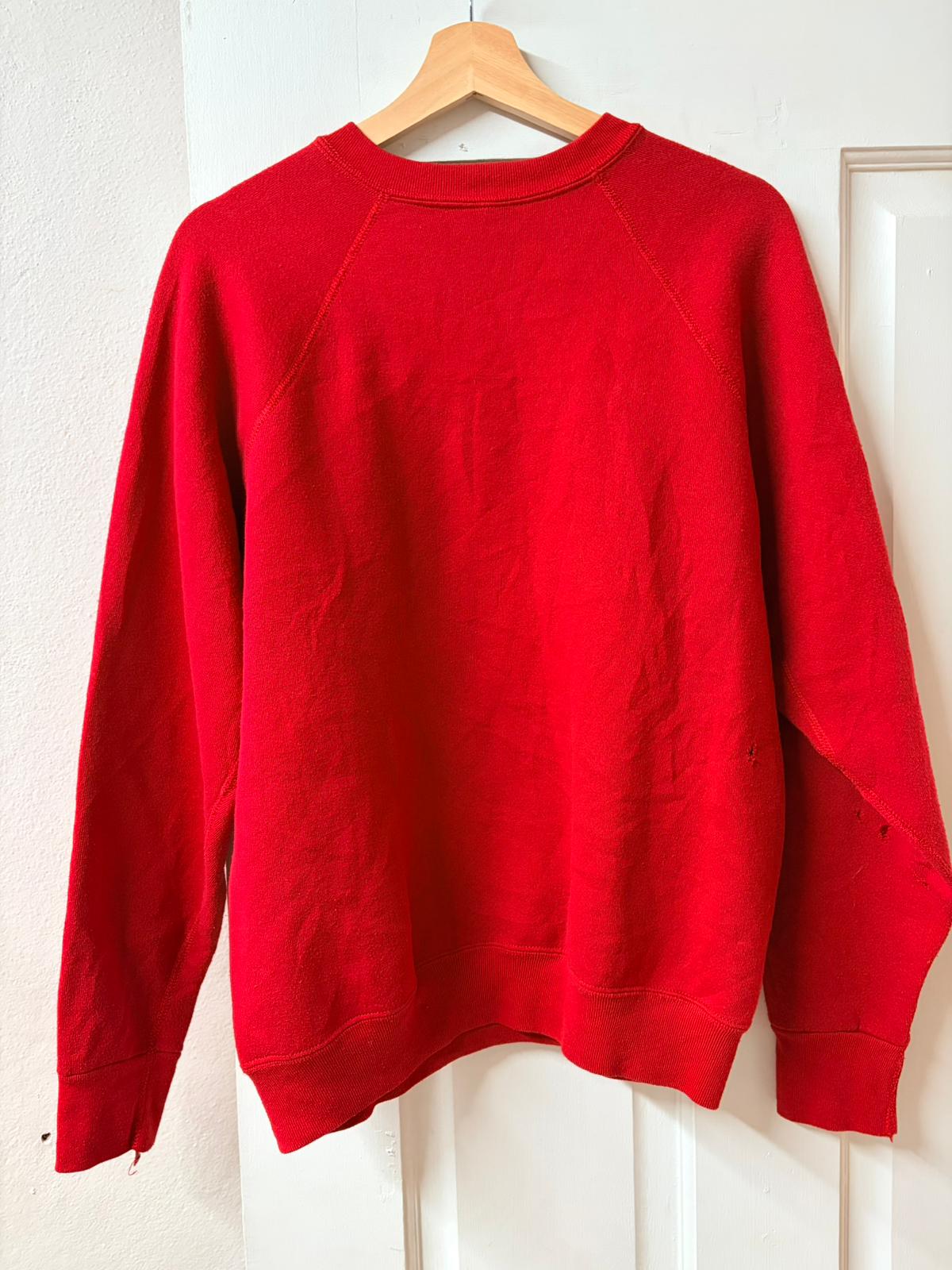 Vintage Indiana Red Crewneck Jumper - Made in USA [M]