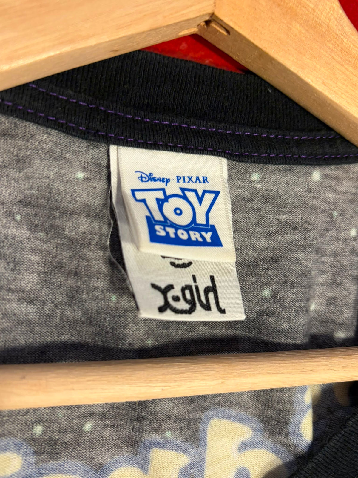 Disney Pixar Toy Story X-girl Cosmic Girl Graphic T-Shirt [M]
