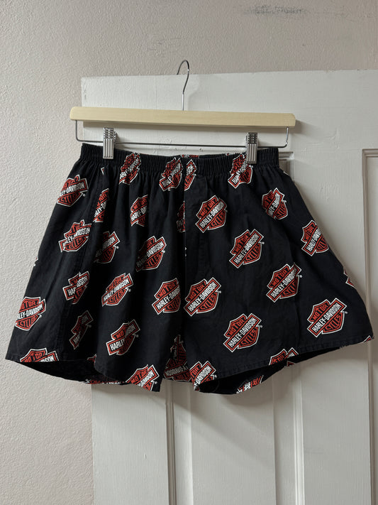 Harley Davidson All Over Print Boxer Shorts [L]