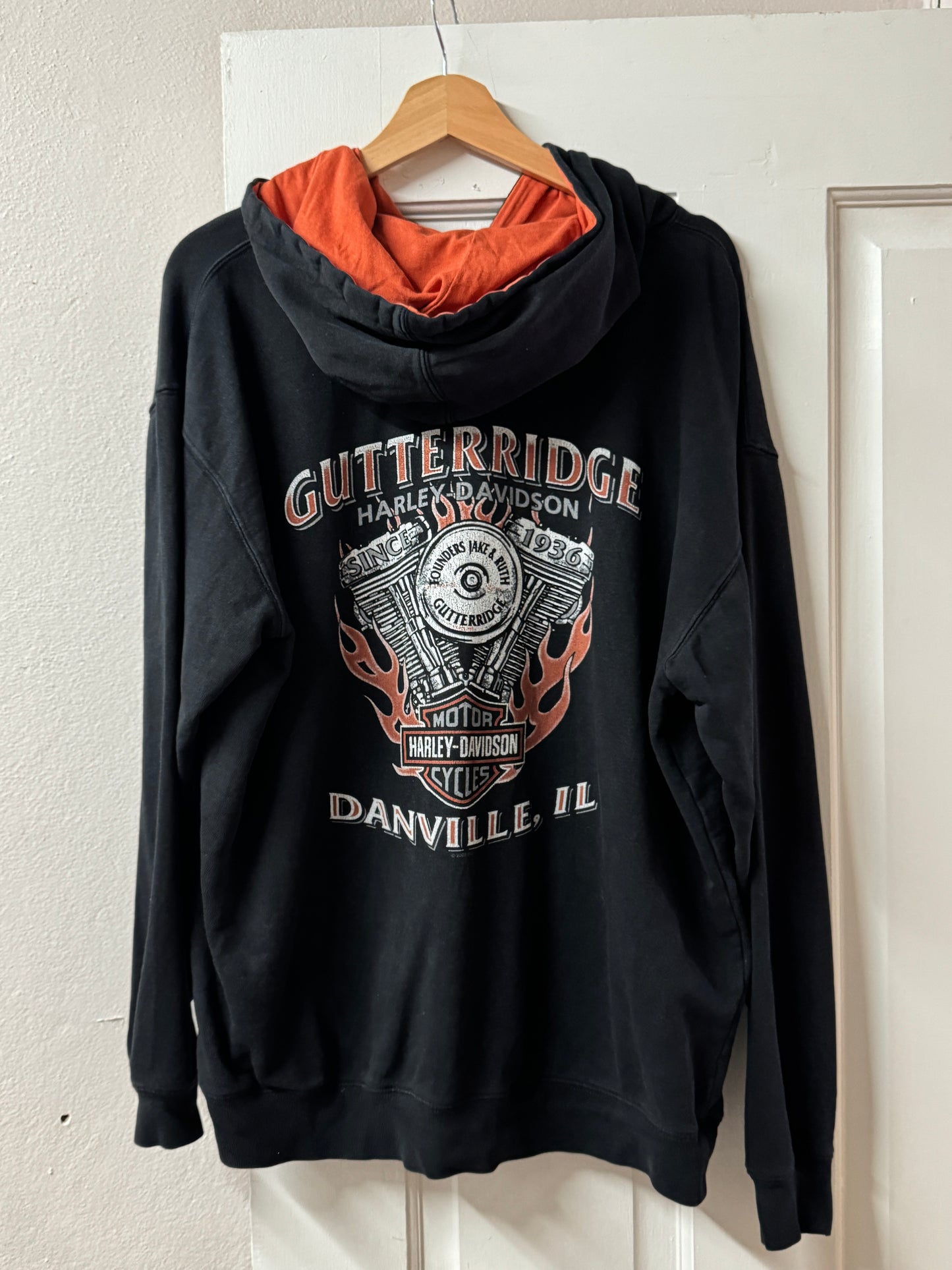 Harley Davidson Gutterridge Danville Hoodie [M]