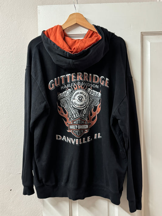 Harley Davidson Gutterridge Danville Hoodie [M]