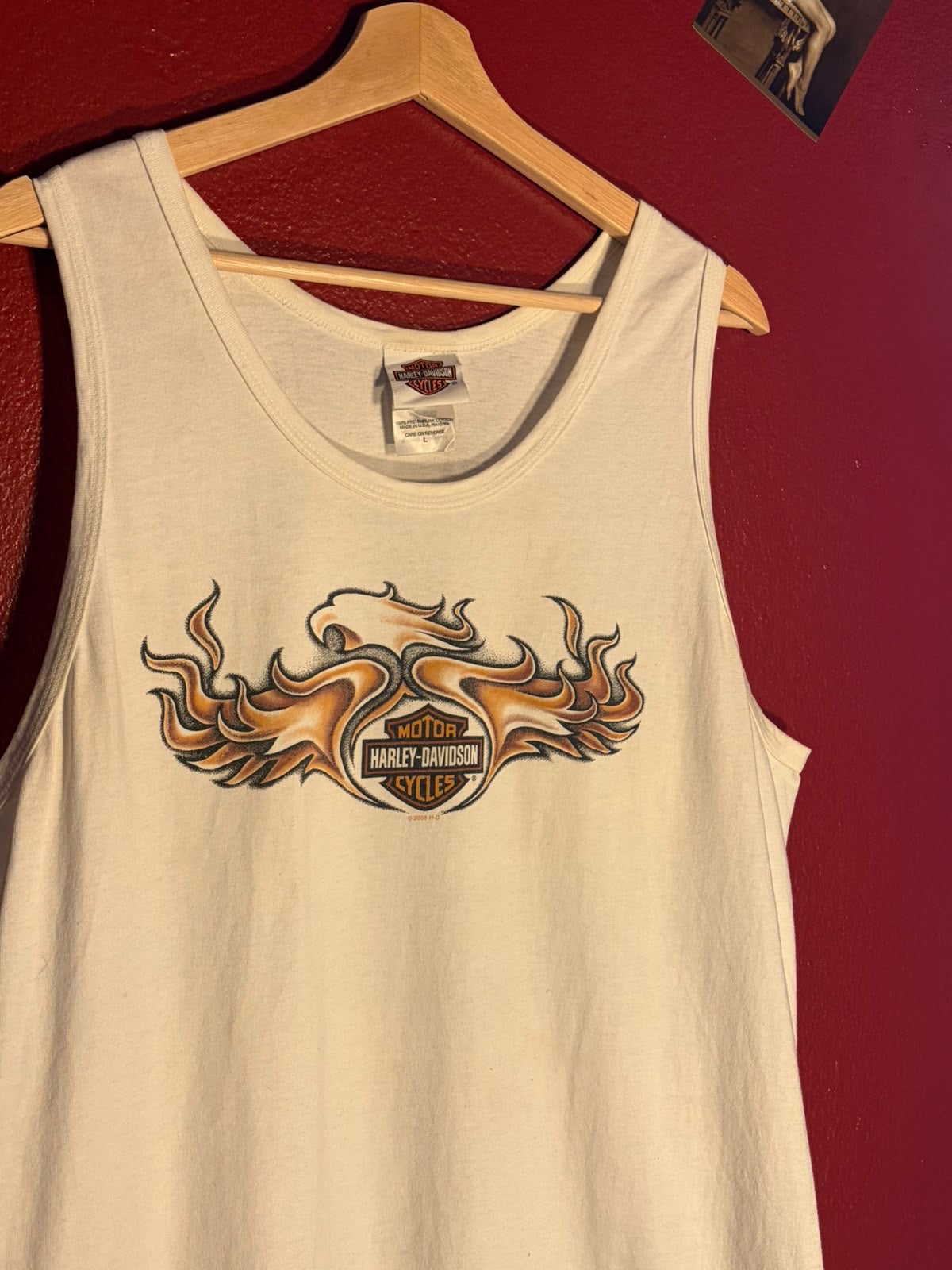 Vintage 2005 Harley-Davidson Beartooth Montana Tank Top [L]