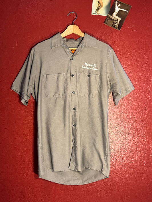 Vintage Red Kap French Municipal Work Shirt (M)
