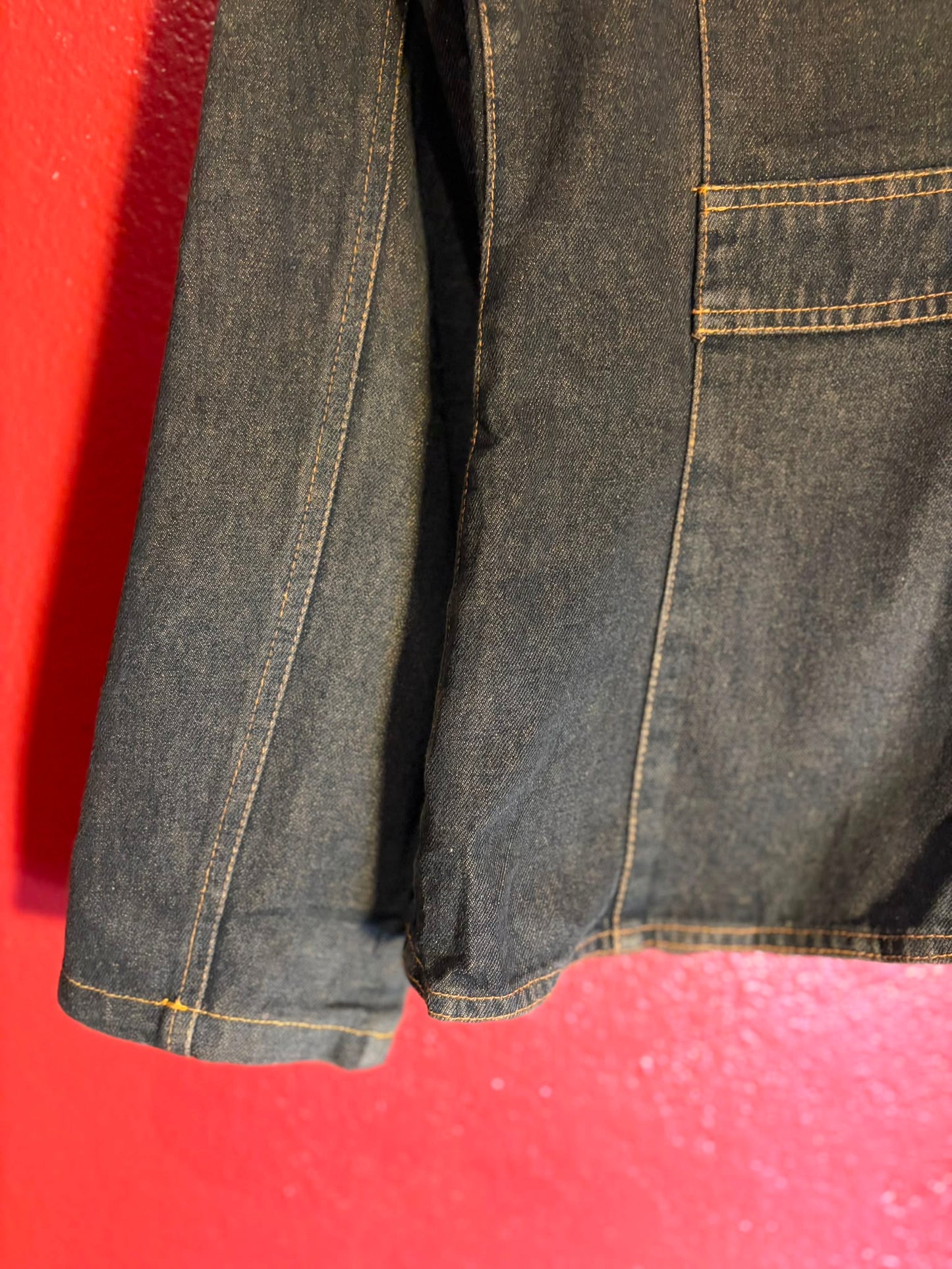 Vintage Dark Wash Denim Blazer - M (AU 10-12)