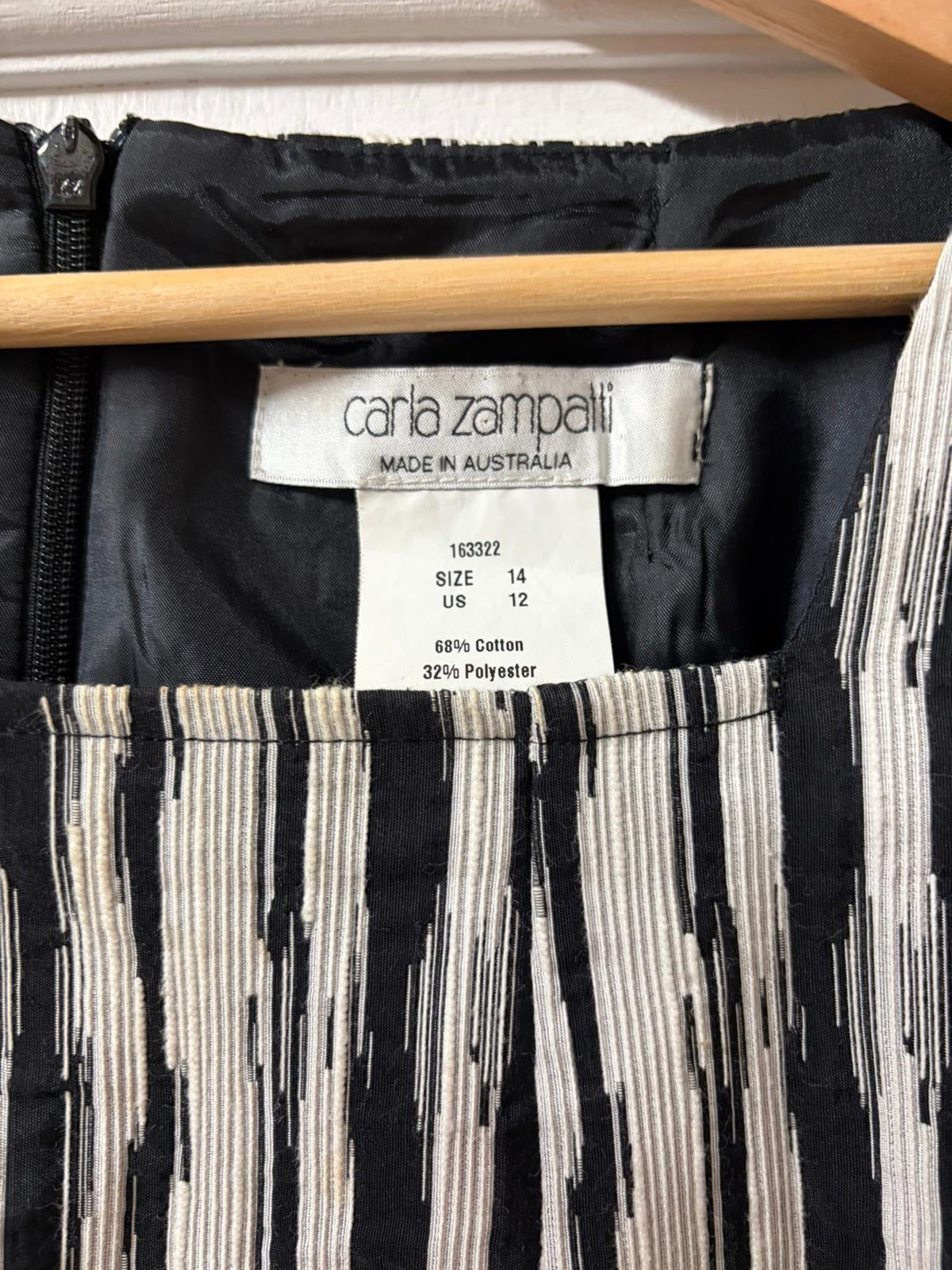 Mid/Late 90s Carla Zampatti Dress - Made in Australia [Size: 14]