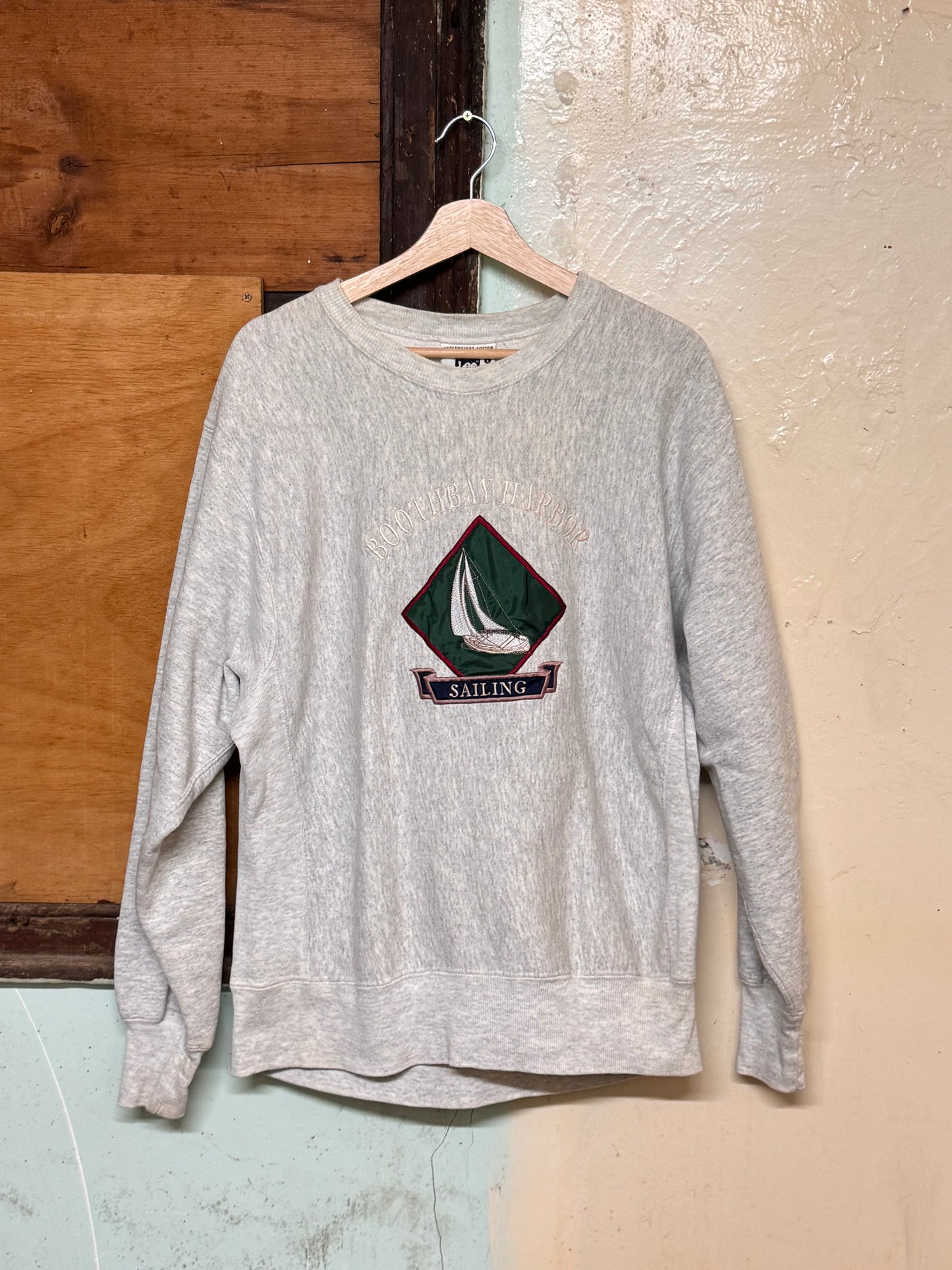 Vintage LEE Sailing Heavyweight Crewneck Sweater [L]