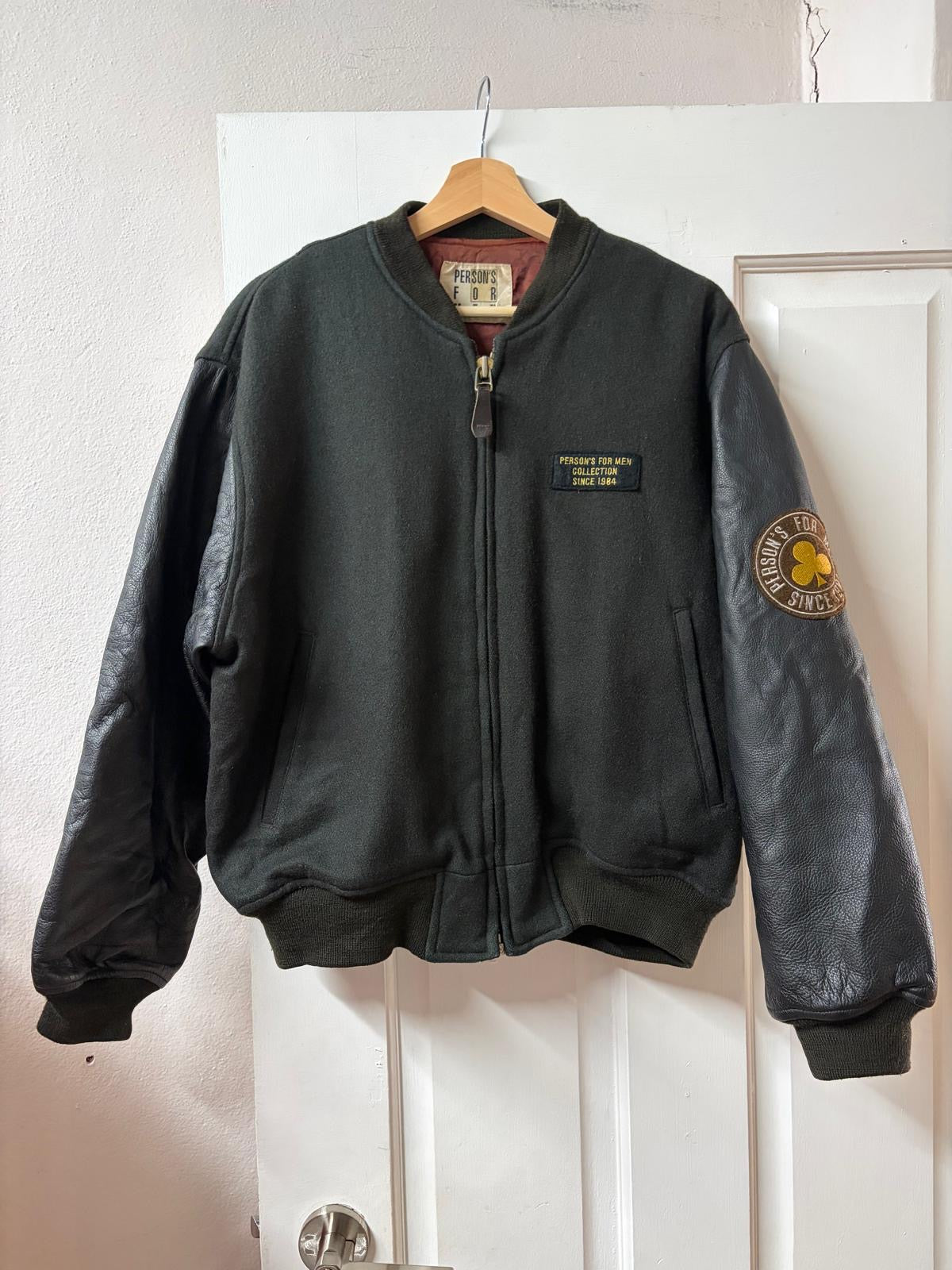 Vintage Person’s For Men Japanese Varsity Jacket [M/L]