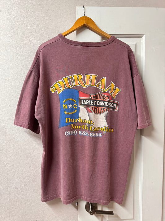 Harley Davidson Durham North Carolina Graphic Tee [XL]