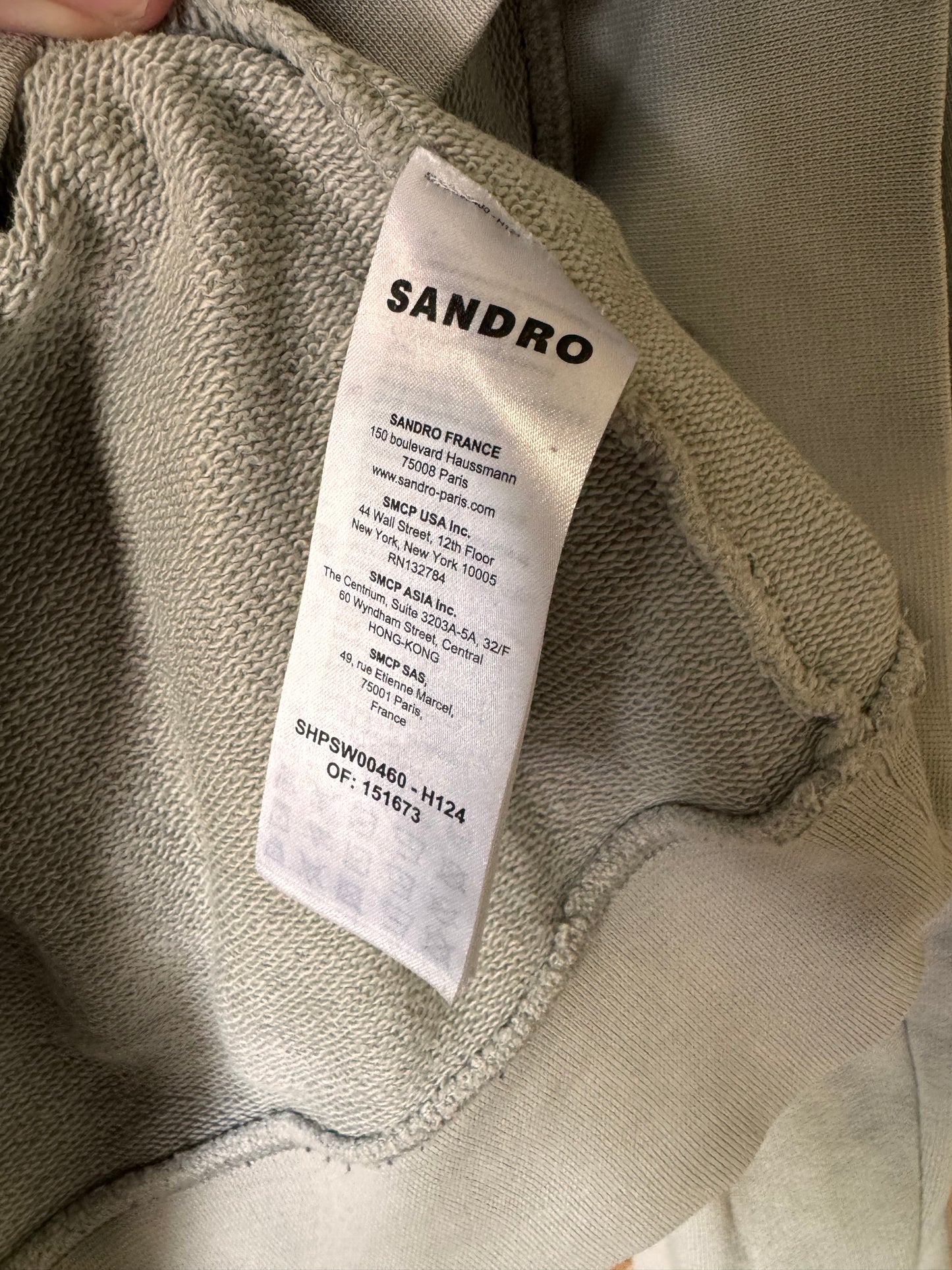 Sandro Paris Hoodie [XL]