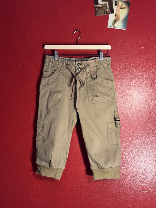 Vintage Burberry Blue Label Cargo Capri Pants - 38 (AU 10)