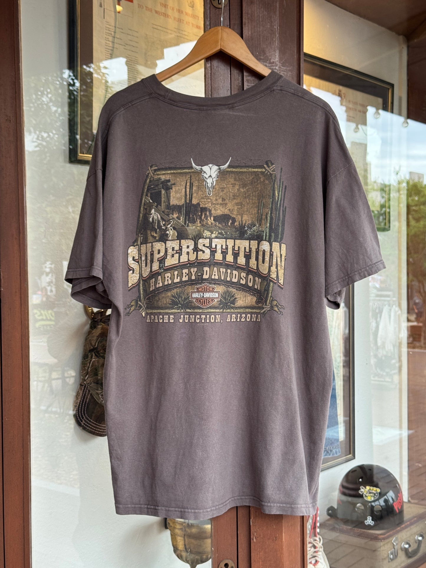 Harley Davidson Vintage Tee - Apache Junction, Arizona [2XL]
