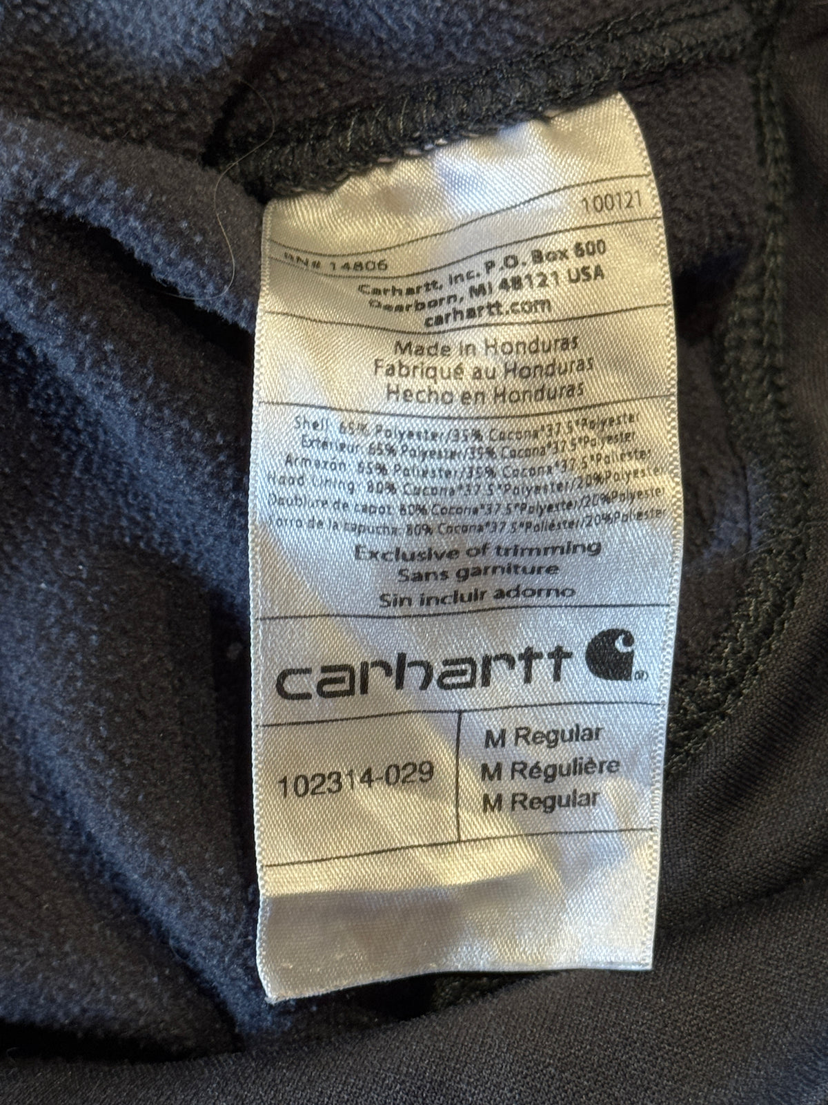 Vintage Carhartt Force Logo Hoodie (M)
