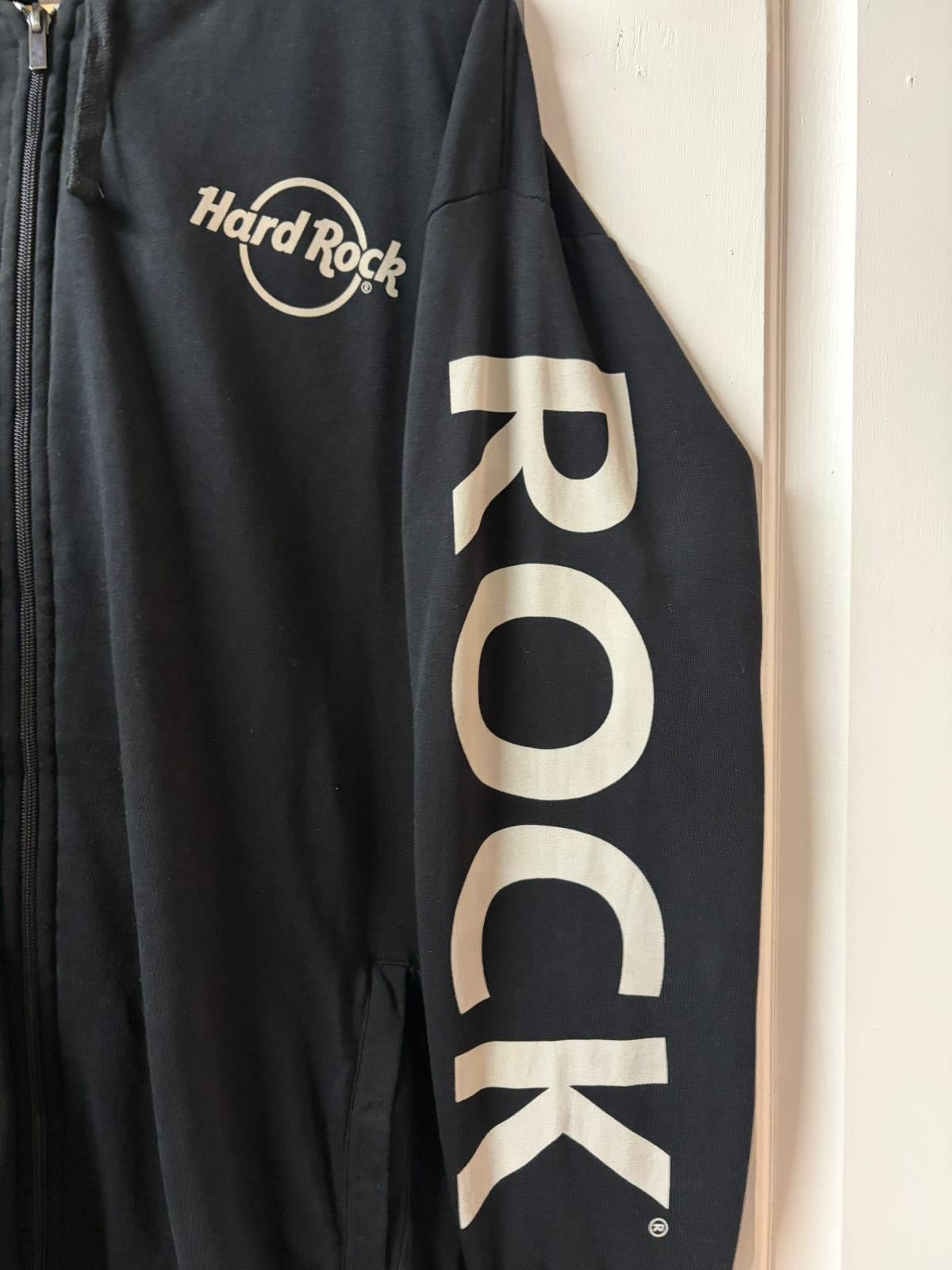 Hard Rock Cafe Dubai Zip Up Hoodie [L]