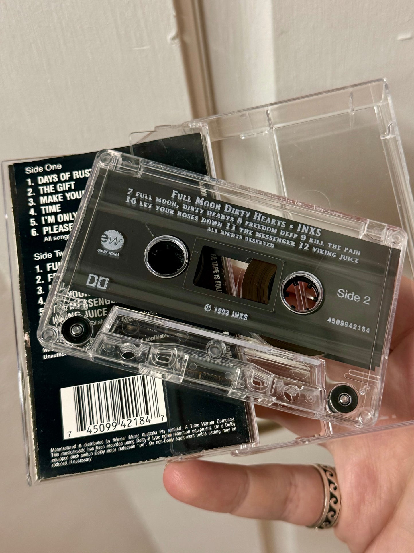 INXS Full Moon, Dirty Hearts - Vintage Cassette