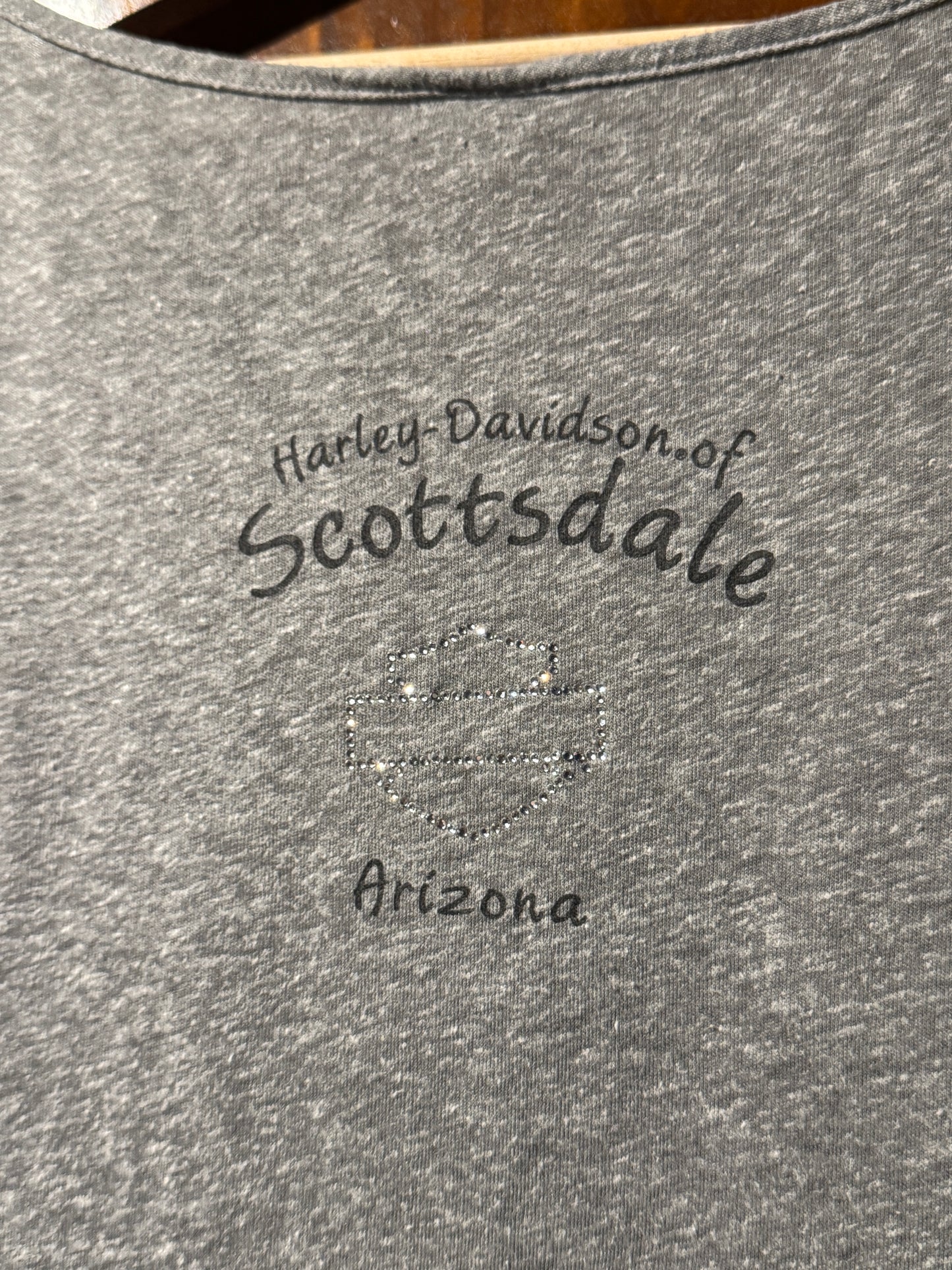 Vintage Harley Davidson Scottsdale Arizona Studded Eagle Tee [L]