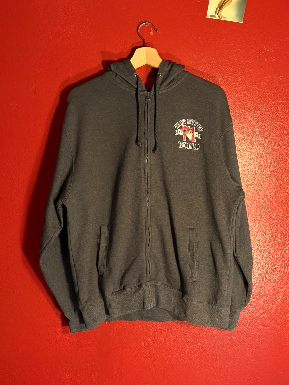 Vintage Walt Disney World 1971 Grumpy Zip Hoodie - M (AU M)