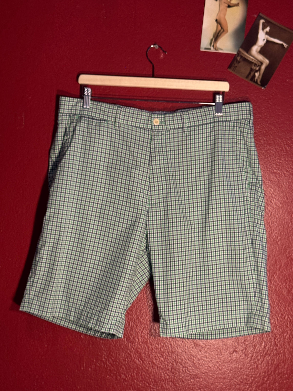 Polo Golf Ralph Lauren Gingham Shorts [36]