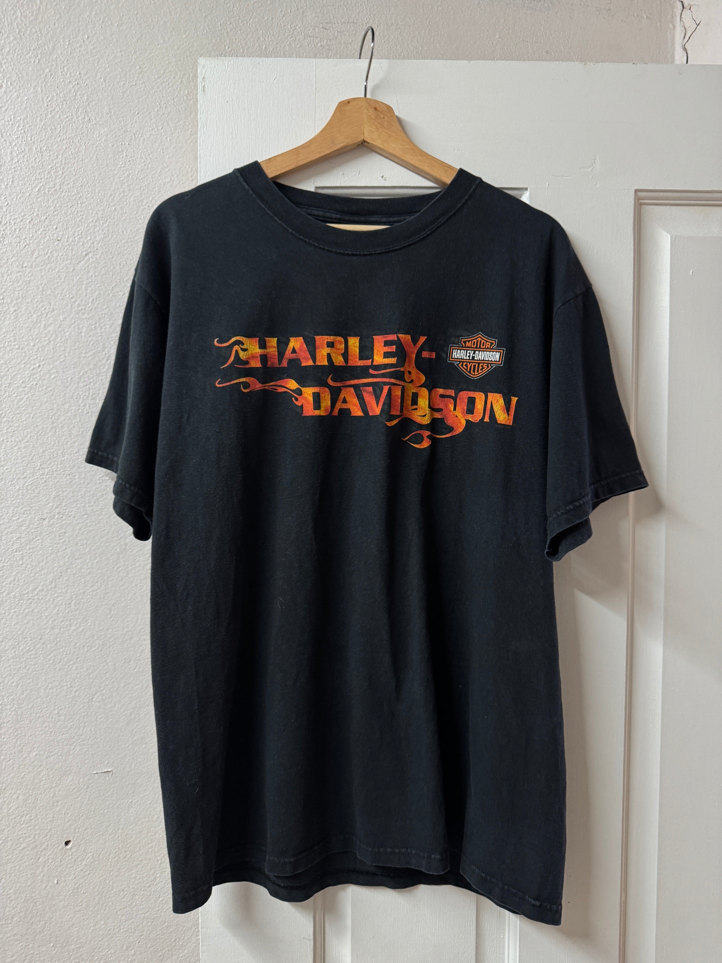 Harley Davidson Saginaw Valley Michigan Graphic T Shirt [L]