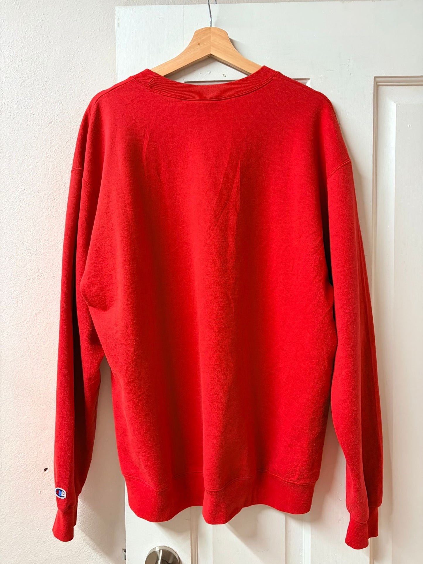 Champion Ohio State Red Crewneck Jumper [XL]