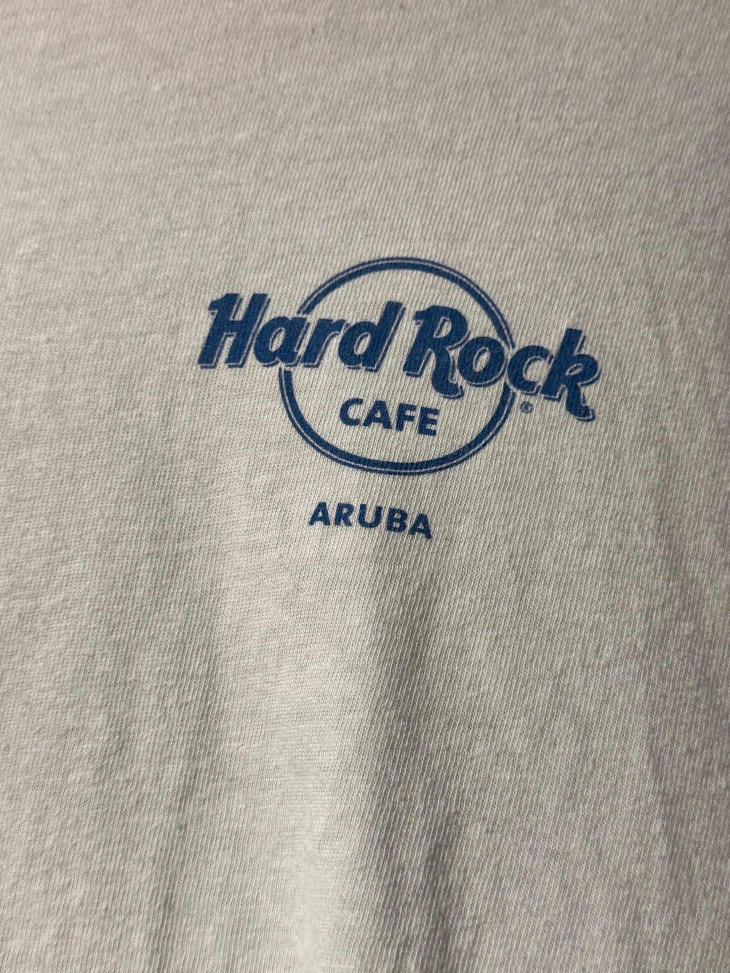 Hard Rock Cafe Aruba Cropped Graphic T-Shirt [S]
