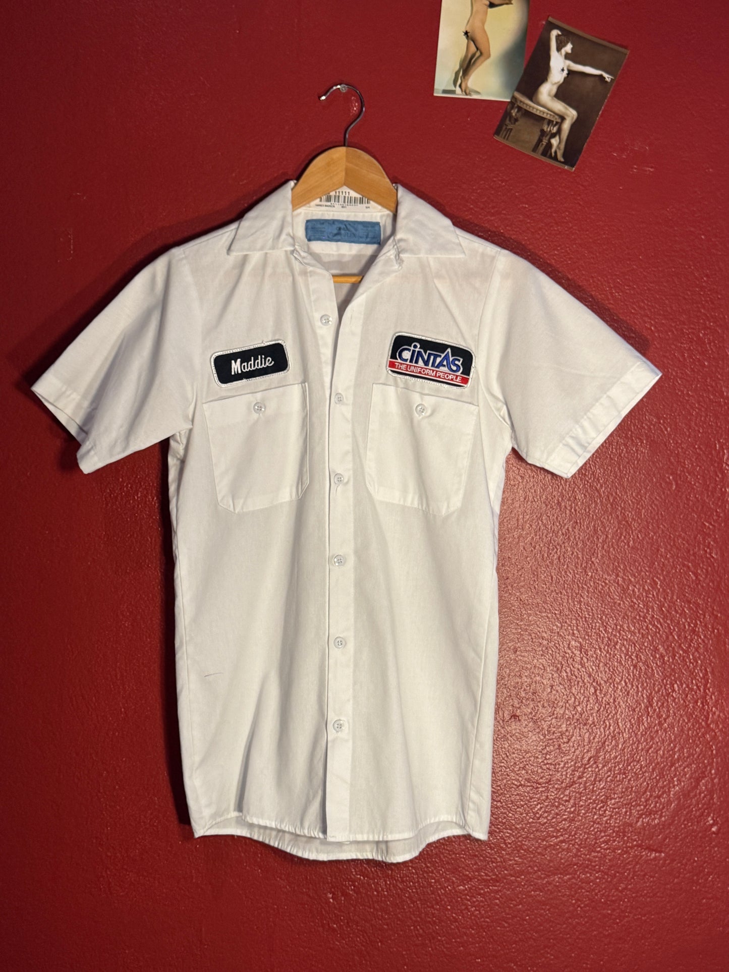 Vintage Cintas Short Sleeve Work Shirt (XS)