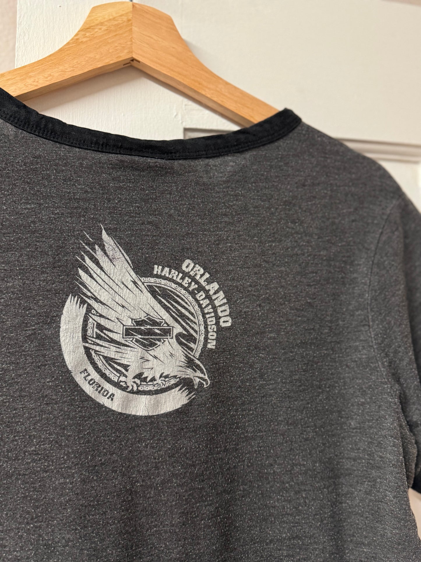 Harley Davidson Orlando Grey Womens Top [L]