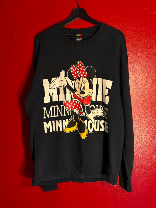 Vintage Mickey Unlimited Minnie Mouse Graphic Sweatshirt - L (AU L)