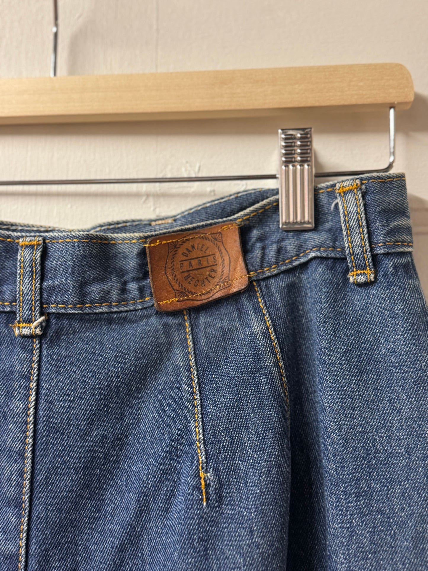 Vintage Daniel Hechter Paris Denim Skirt [AU 6]