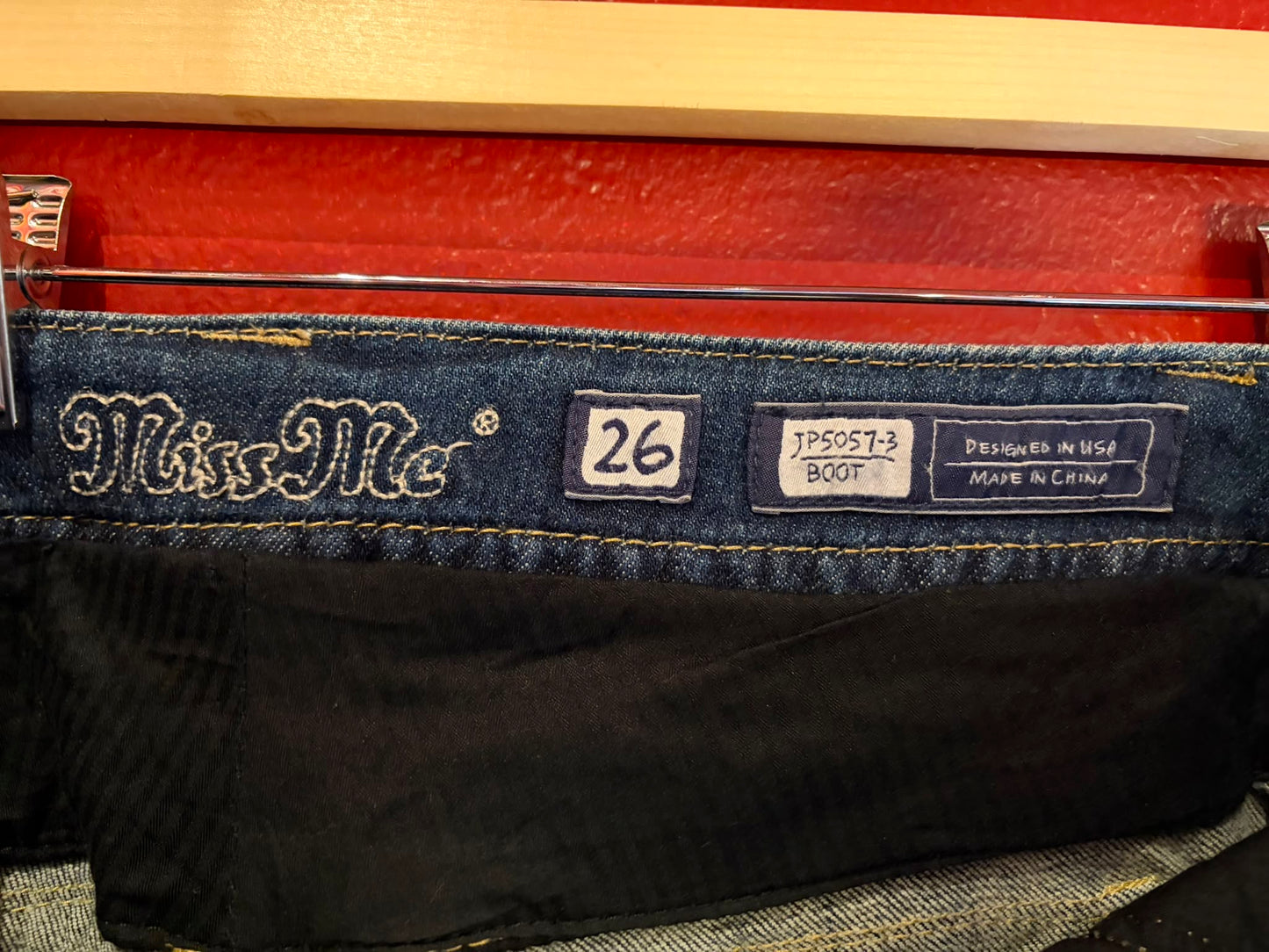 Miss Me Embellished Bootcut Jeans - W26 (AU 8)