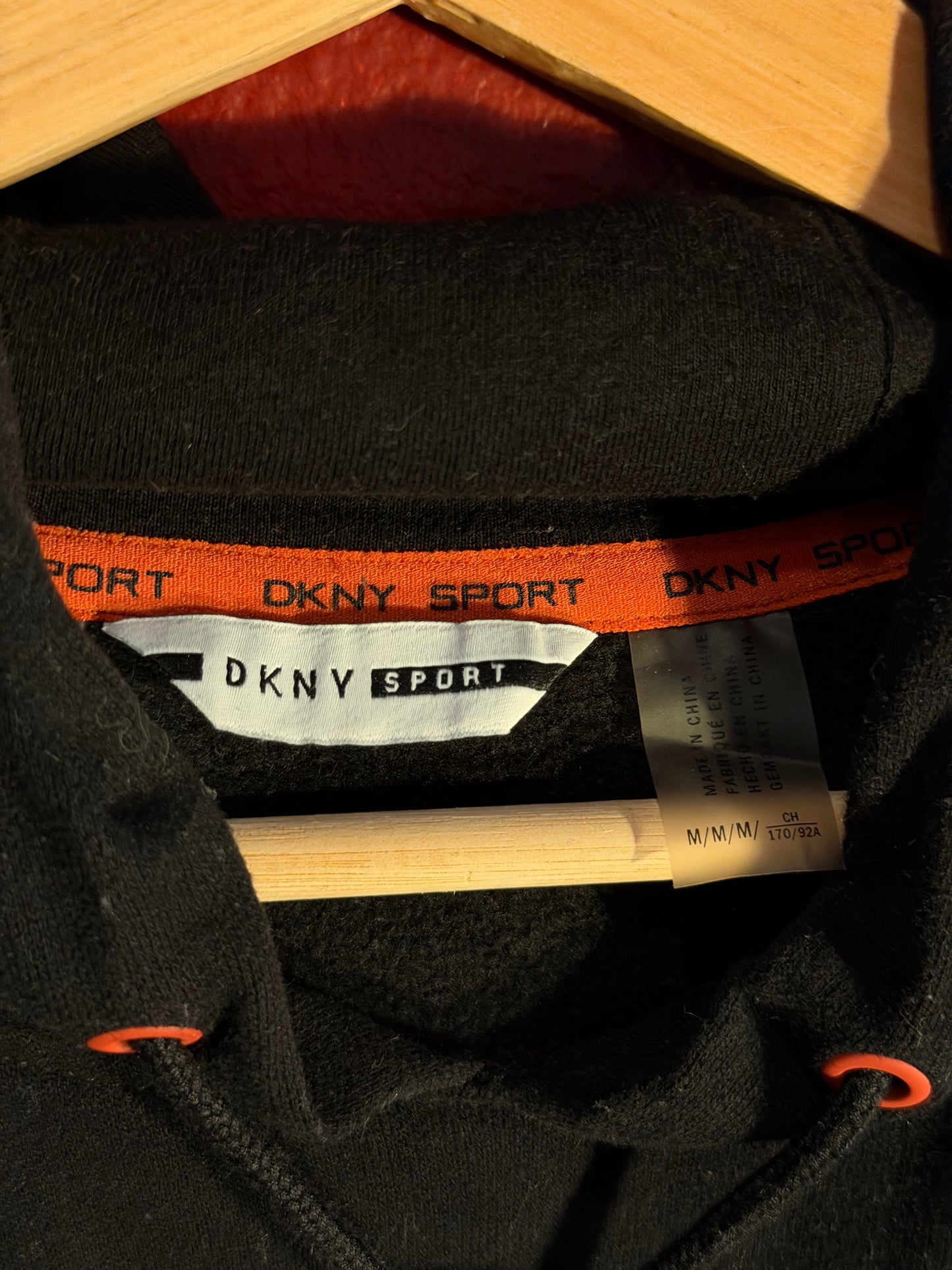 DKNY Sport Black Hoodie [M]