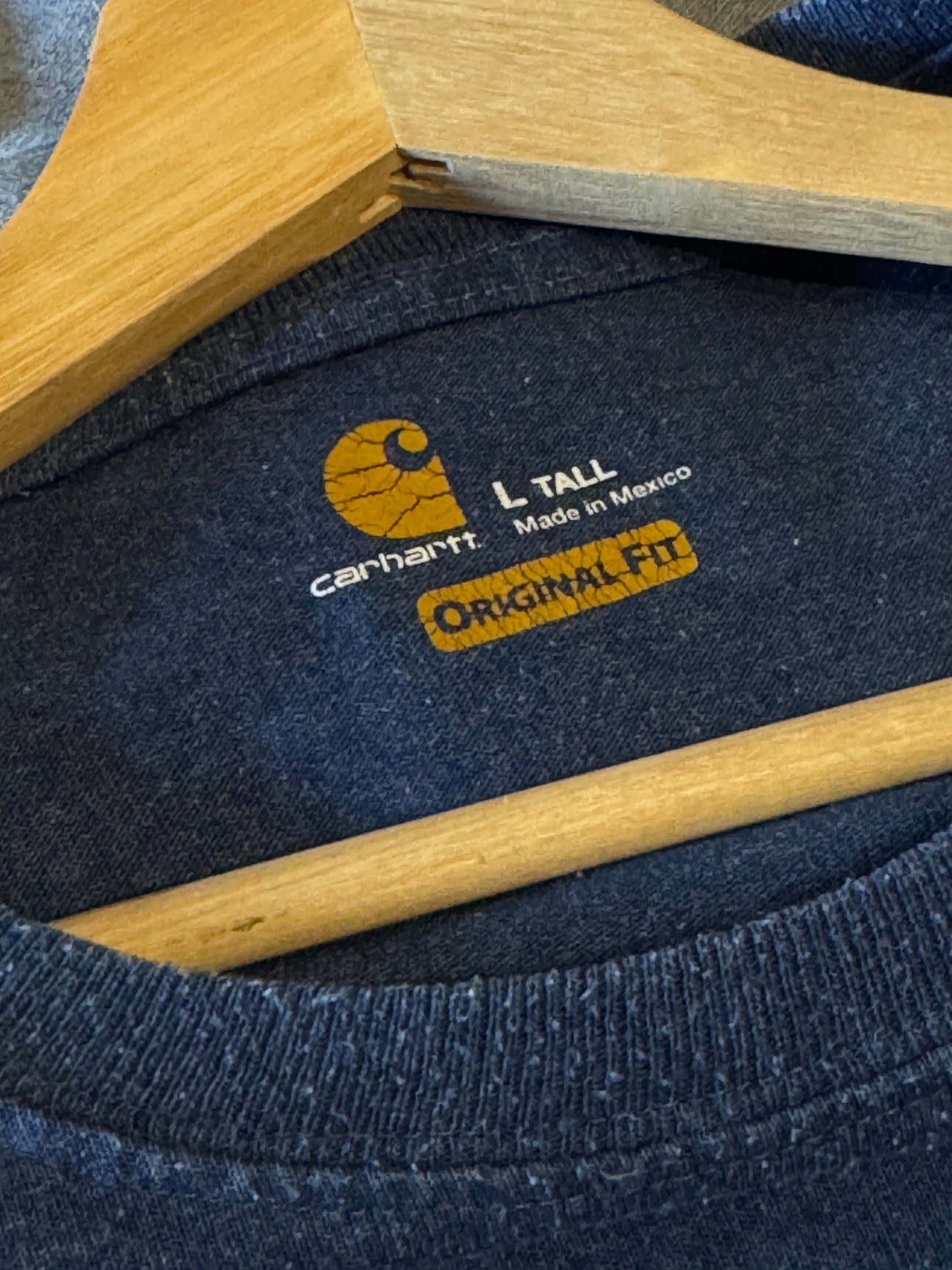 Carhartt Original Fit Pocket Long Sleeve T-Shirt (L Tall)